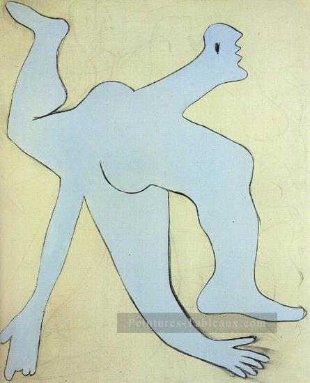 L acrobate bleu 1 1929 Cubisme Peintures à l'huile